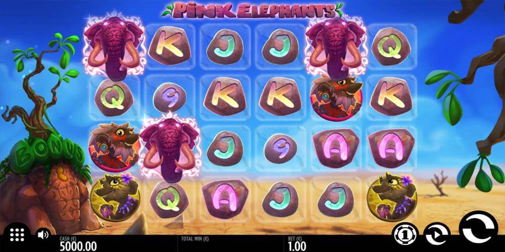 Автомат от Thunderkick - Pink Elephants
